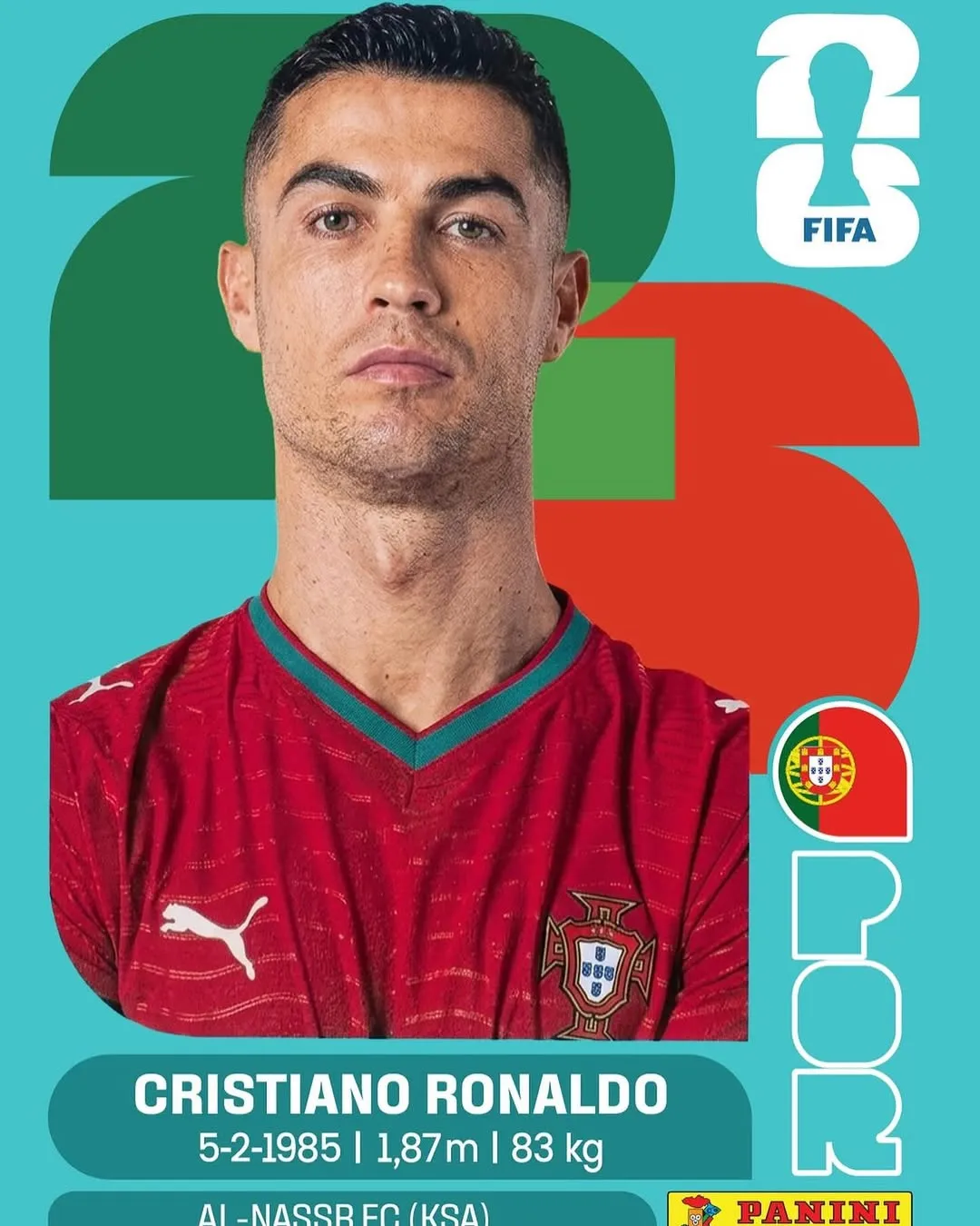 Figurinha CRISTIANO