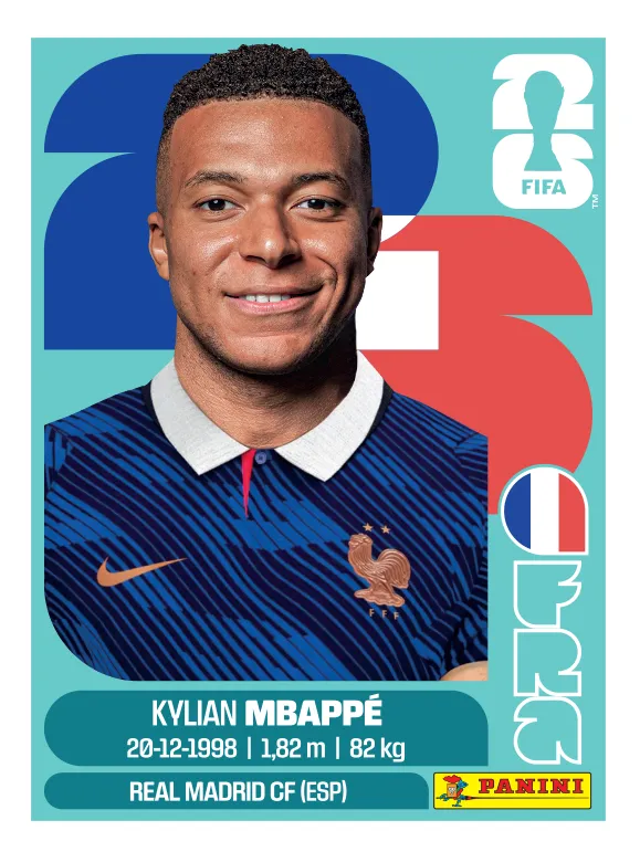 Figurinha MBAPPÉ