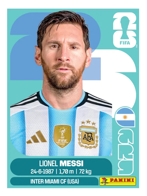 Figurinha MESSI